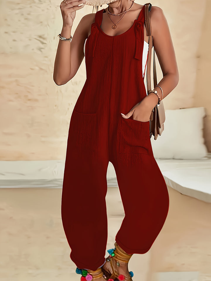 Women’s Casual Fashion Camisole Long Pants Jumpsuit Overalls