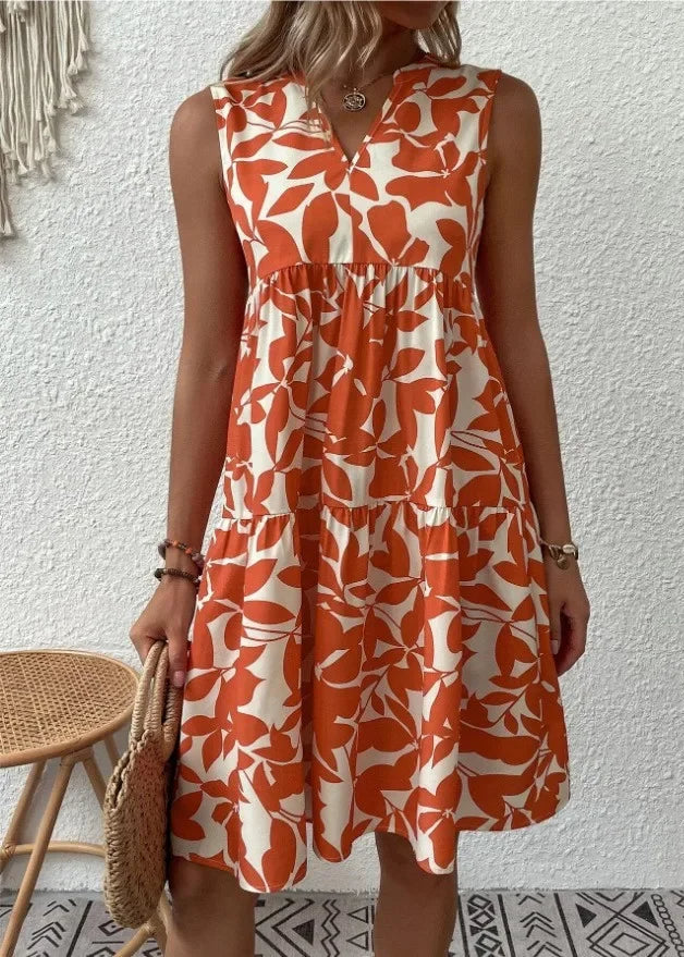 Elsie – Elegant Summer Dress with V-neck