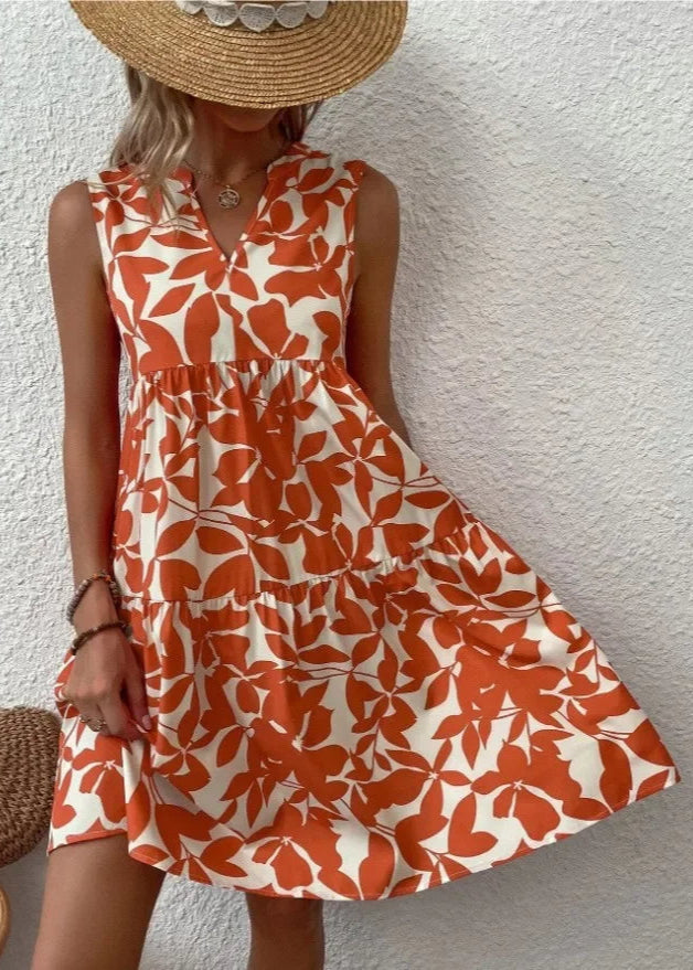 Elsie – Elegant Summer Dress with V-neck