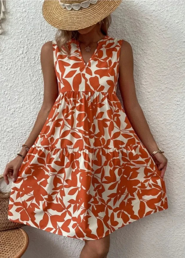 Elsie – Elegant Summer Dress with V-neck