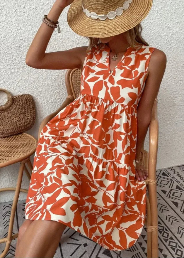 Elsie – Elegant Summer Dress with V-neck