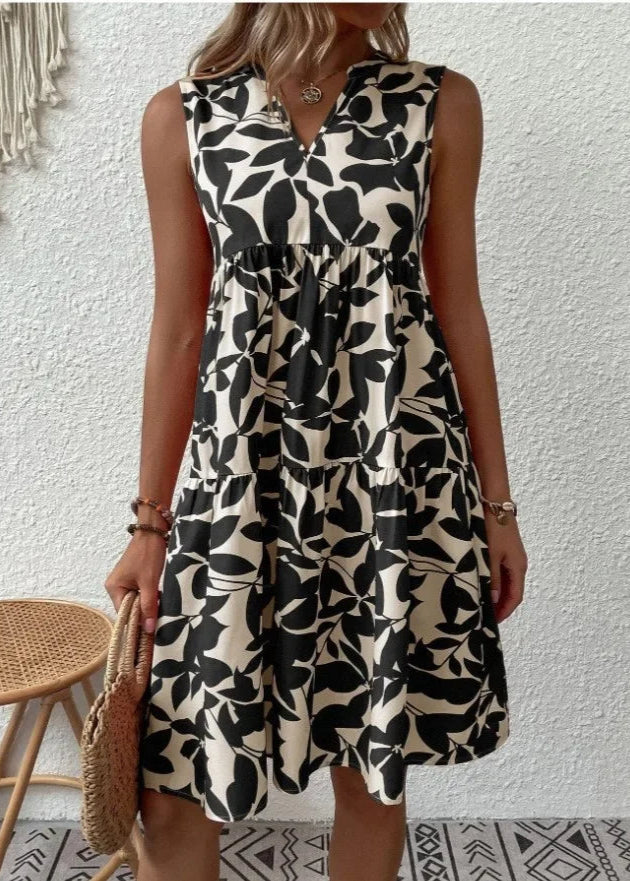 Elsie – Elegant Summer Dress with V-neck