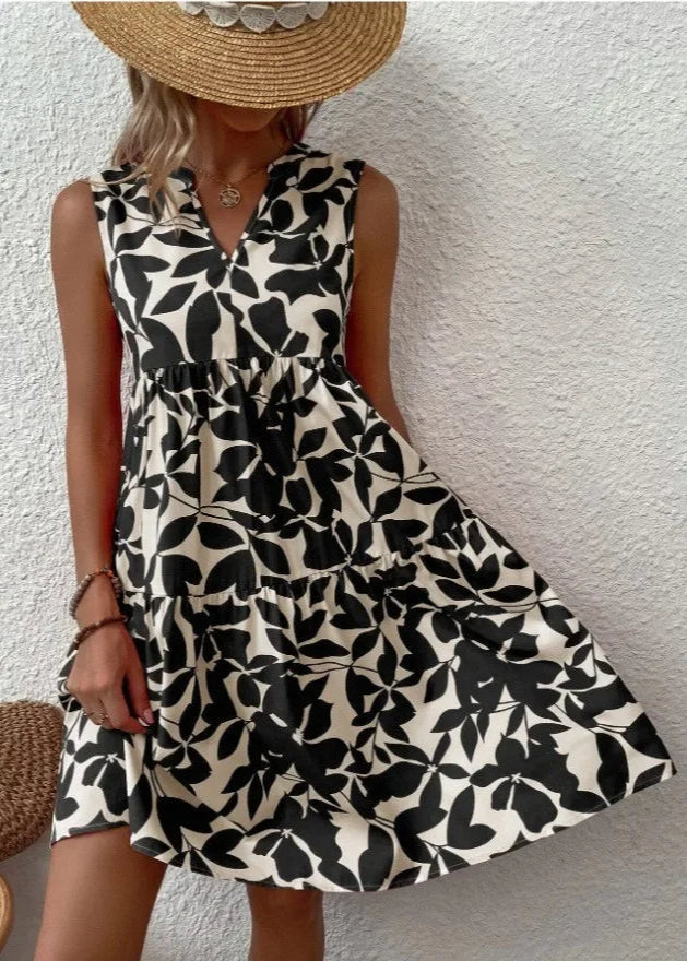 Elsie – Elegant Summer Dress with V-neck