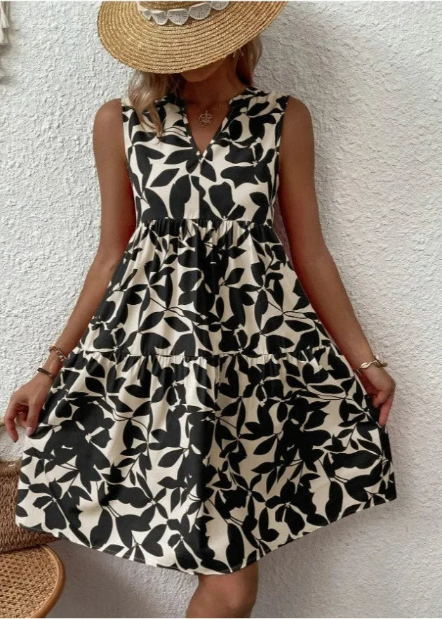 Elsie – Elegant Summer Dress with V-neck