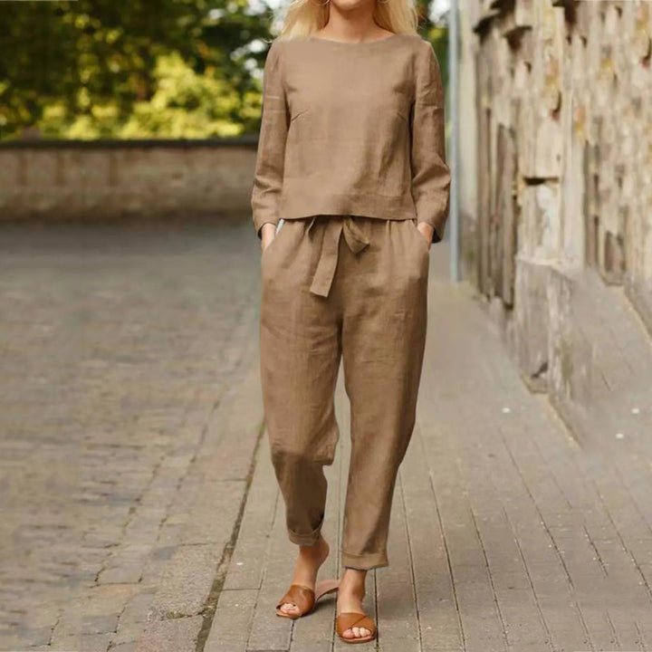 Ladies 2-Piece Comfortable Sportswear Set