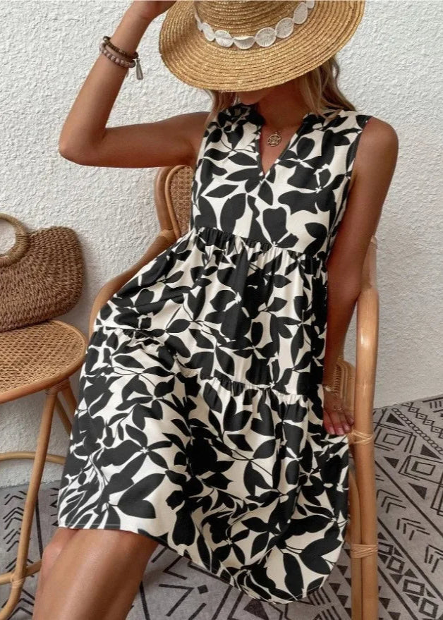 Elsie – Elegant Summer Dress with V-neck