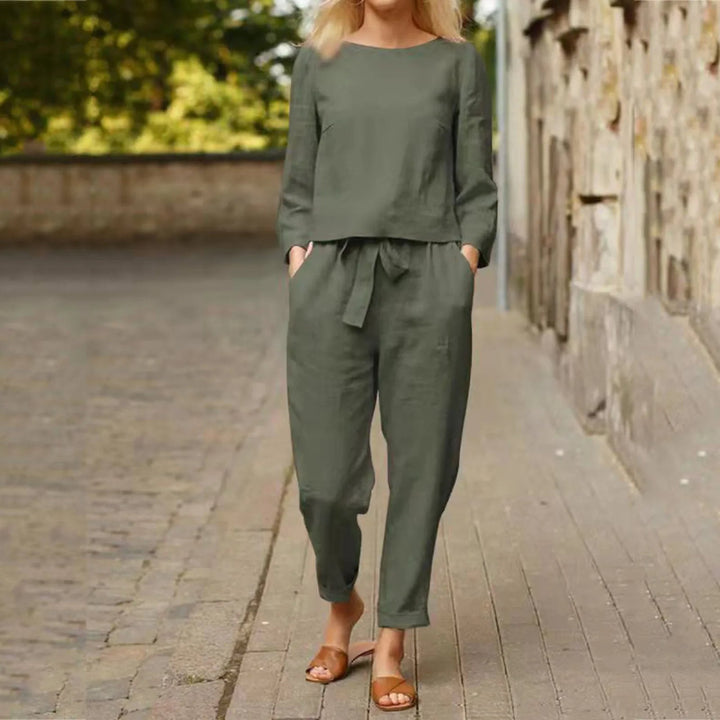 Ladies 2-Piece Comfortable Sportswear Set