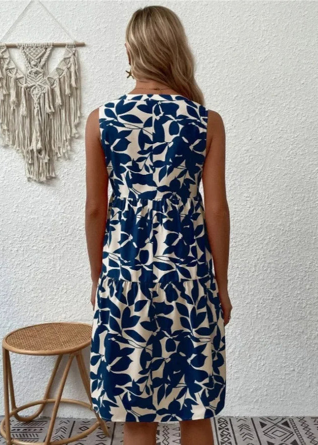 Elsie – Elegant Summer Dress with V-neck