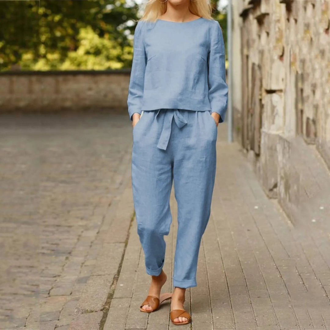 Ladies 2-Piece Comfortable Sportswear Set