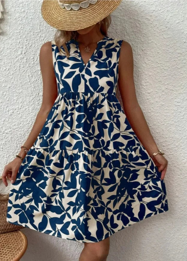 Elsie – Elegant Summer Dress with V-neck
