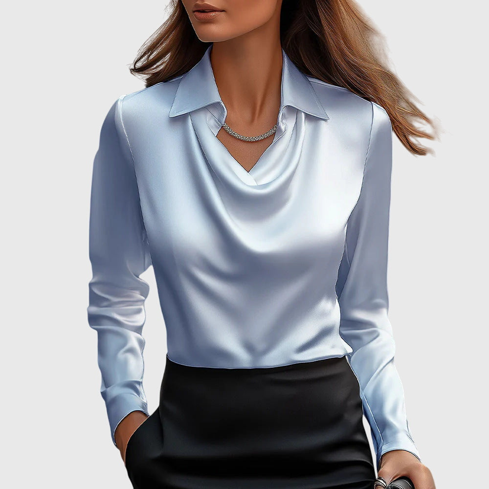 Emira | Women Cowl Neck Long Sleeve Top