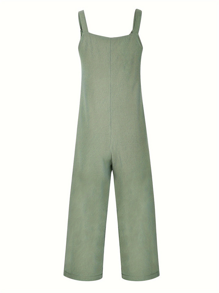 Women’s Casual Fashion Camisole Long Pants Jumpsuit Overalls