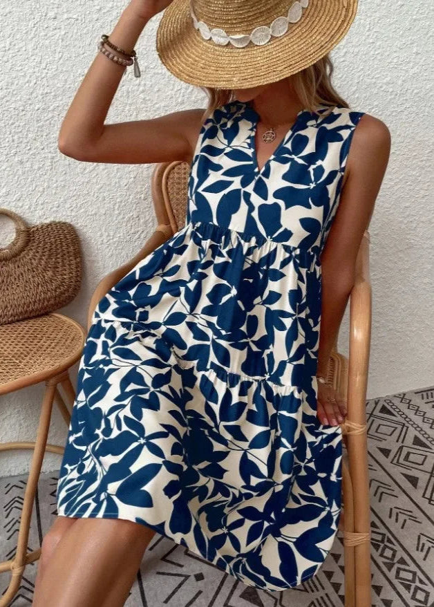 Elsie – Elegant Summer Dress with V-neck