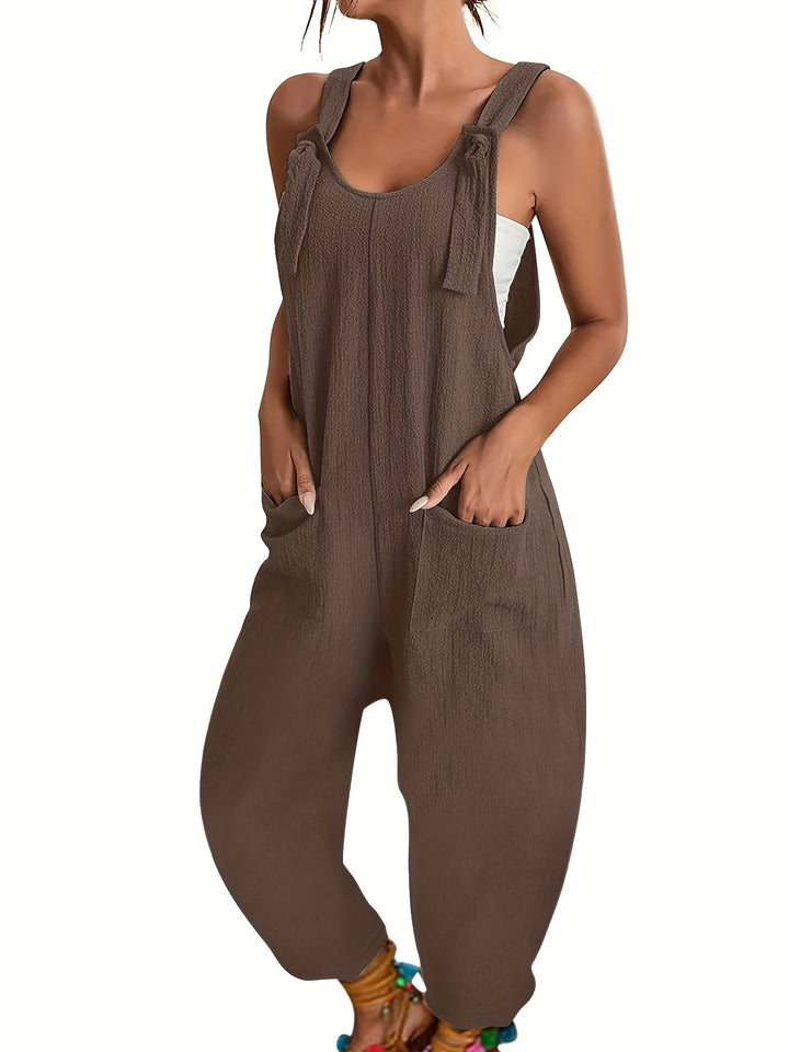 Women’s Casual Fashion Camisole Long Pants Jumpsuit Overalls