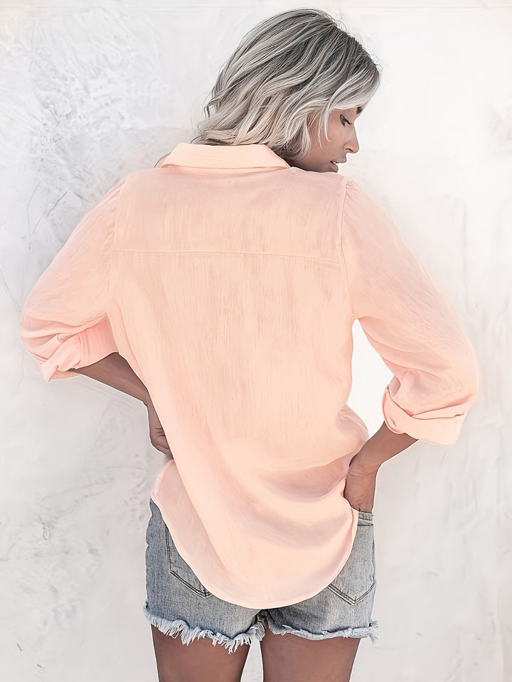 Kate | Long Sleeve Casual Blouse