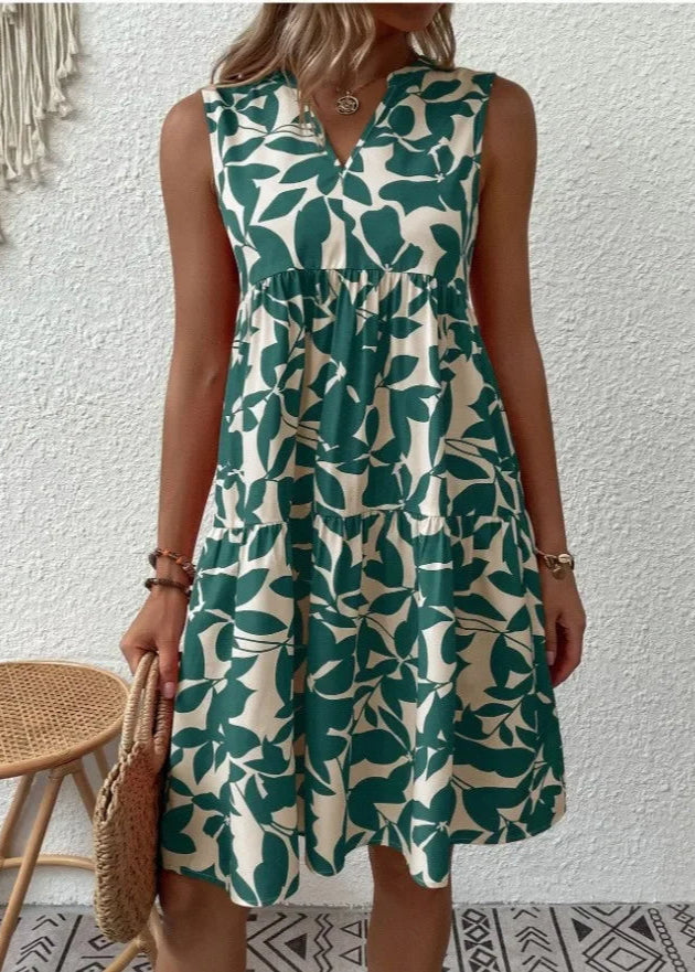 Elsie – Elegant Summer Dress with V-neck