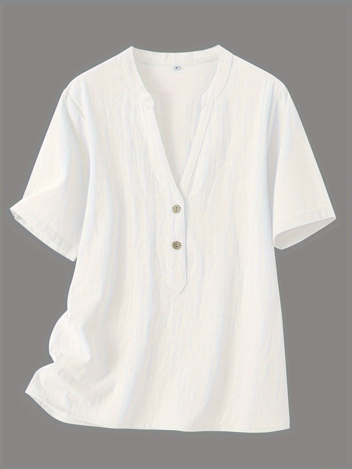 Filo | Elegant V-Neck Blouse