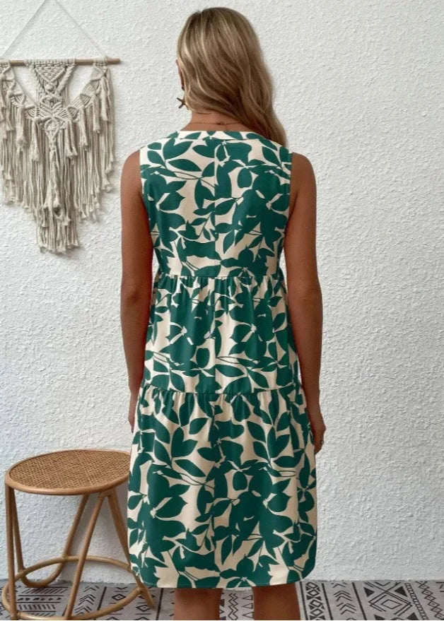 Elsie – Elegant Summer Dress with V-neck