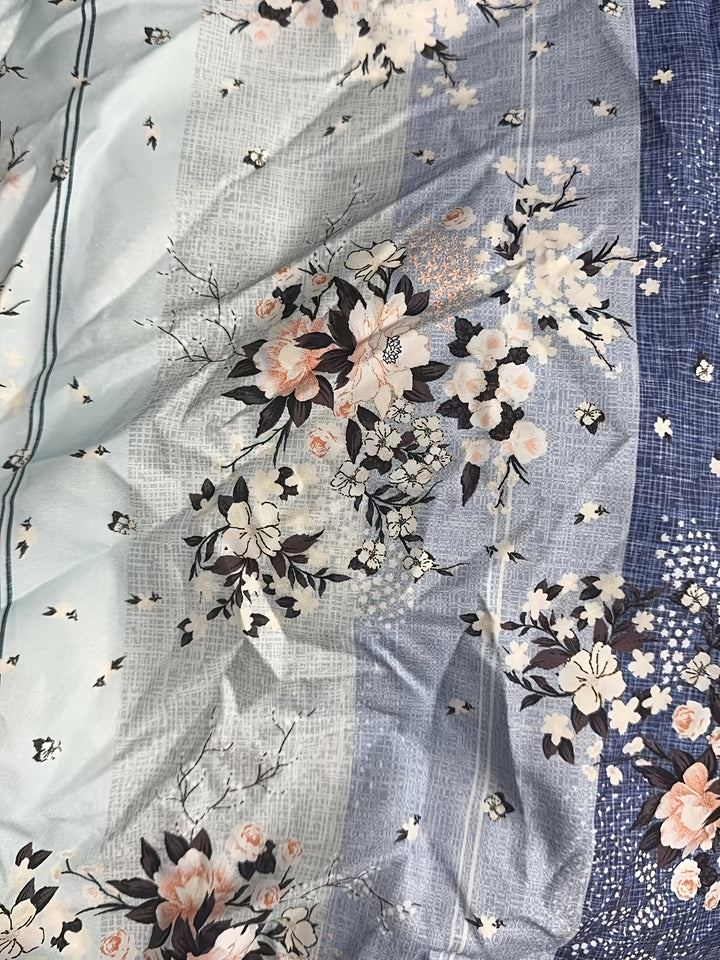 Plus Size Floral Print Overalls
