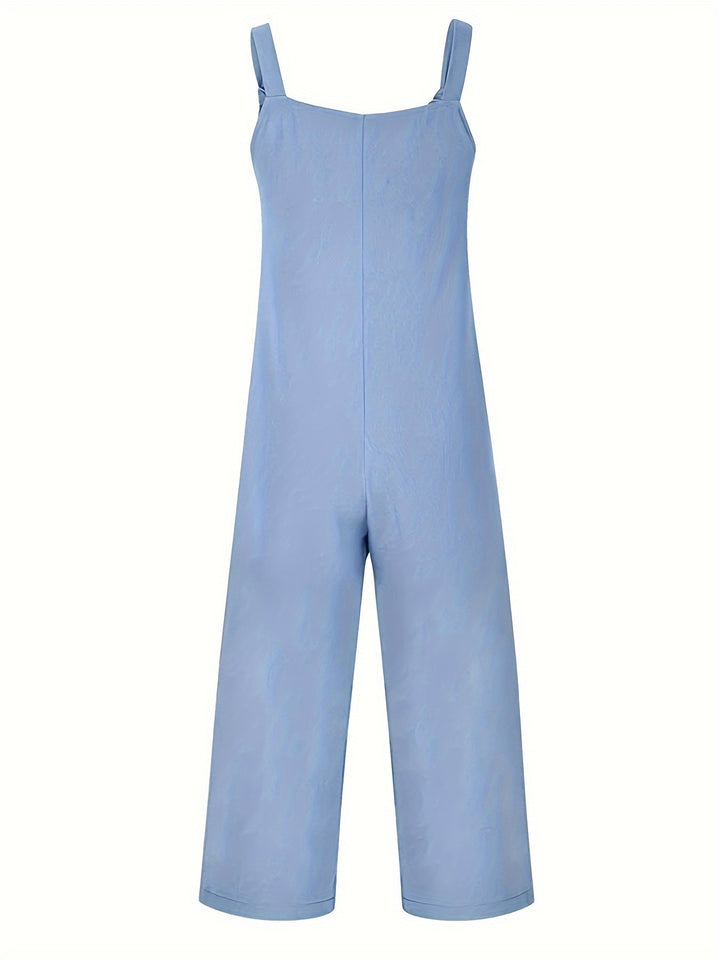 Women’s Casual Fashion Camisole Long Pants Jumpsuit Overalls