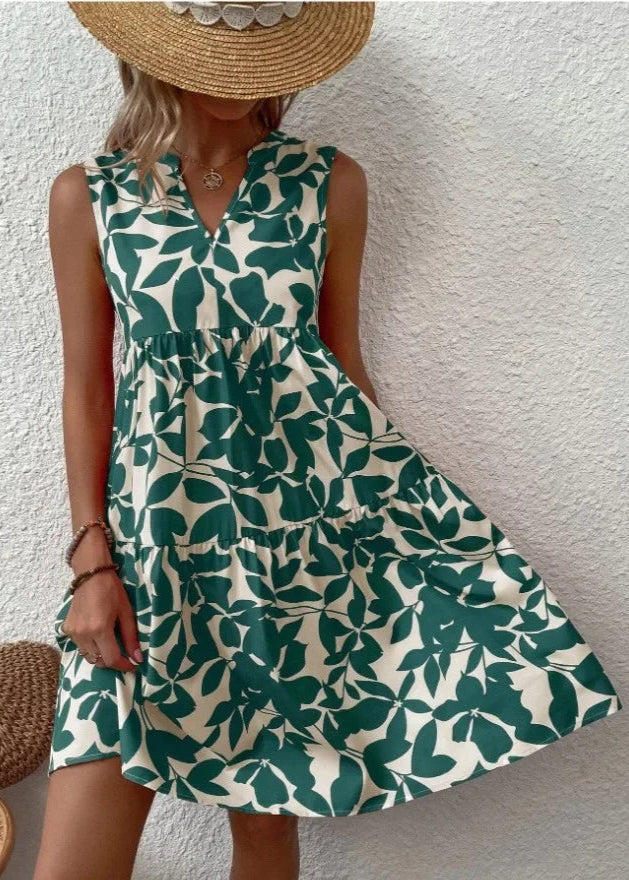 Elsie – Elegant Summer Dress with V-neck