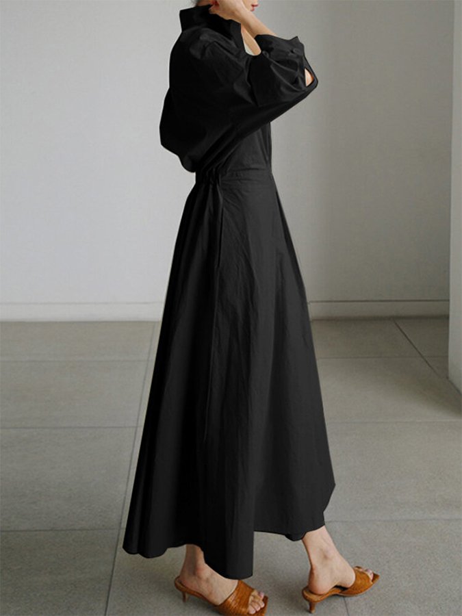 Timeless Cotton Maxi Dress for Women