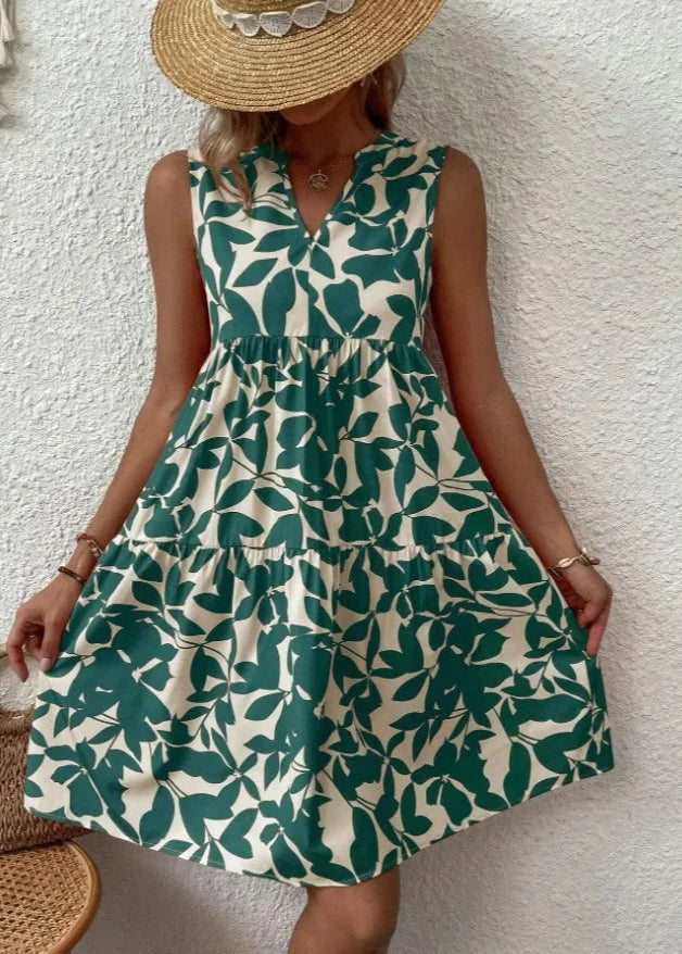 Elsie – Elegant Summer Dress with V-neck