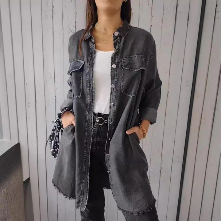 Heidi-Mode | Bequemer Sommer-Denim-Mantel