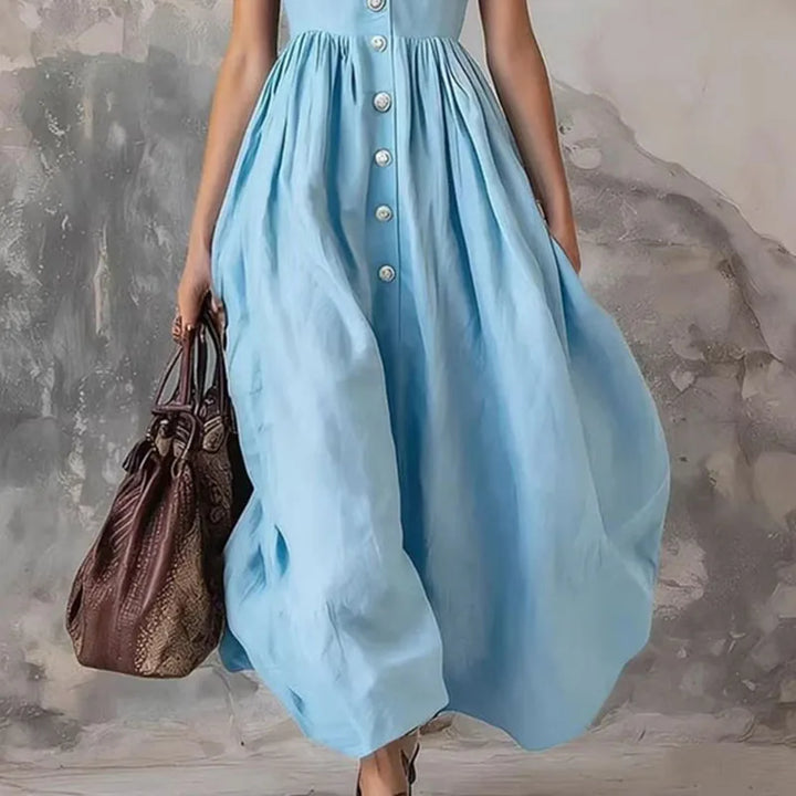 Summer Sleeveless Tank Long Dress