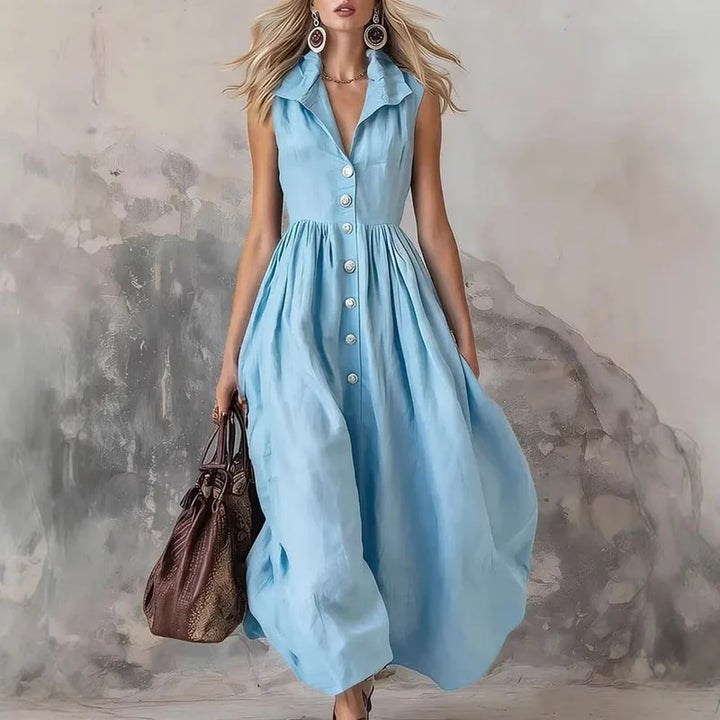 Summer Sleeveless Tank Long Dress