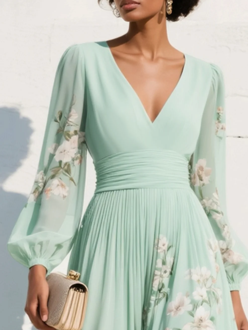 Serafina – V-Neck Dress