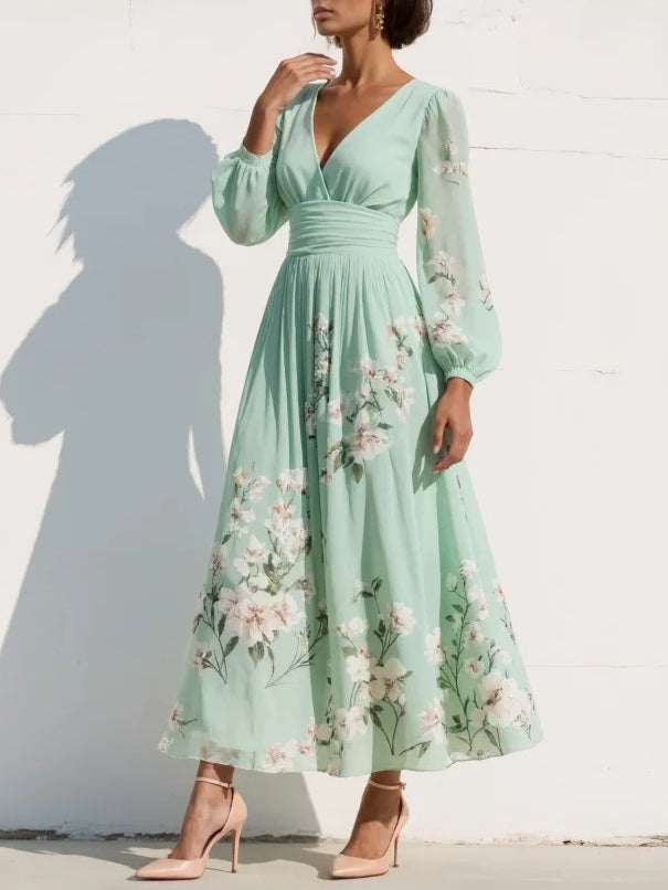 Serafina – V-Neck Dress