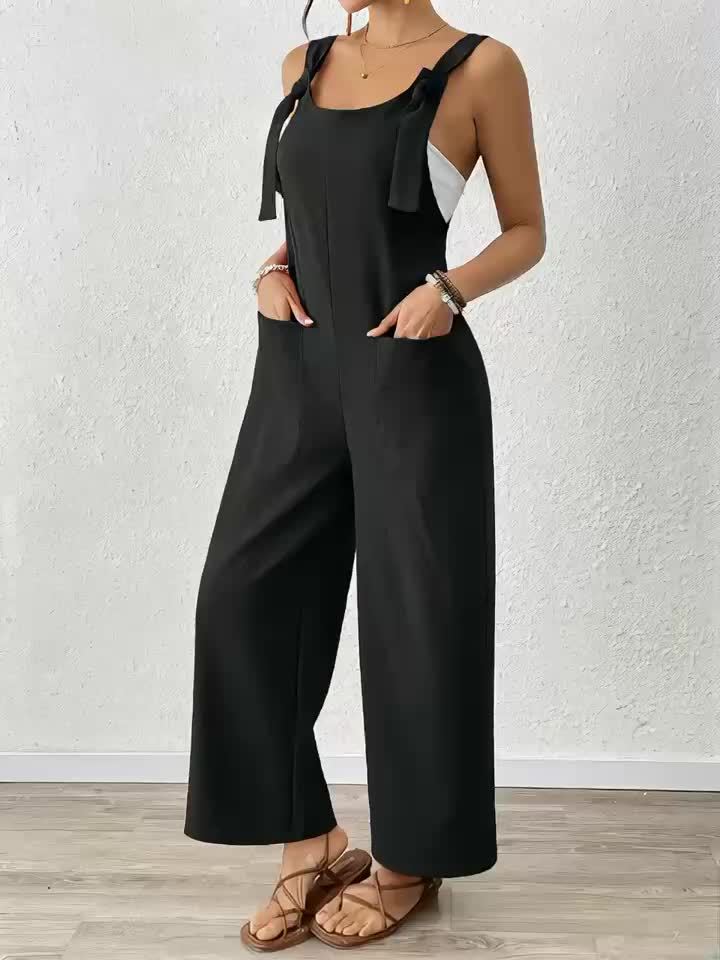 Women’s Casual Fashion Camisole Long Pants Jumpsuit Overalls