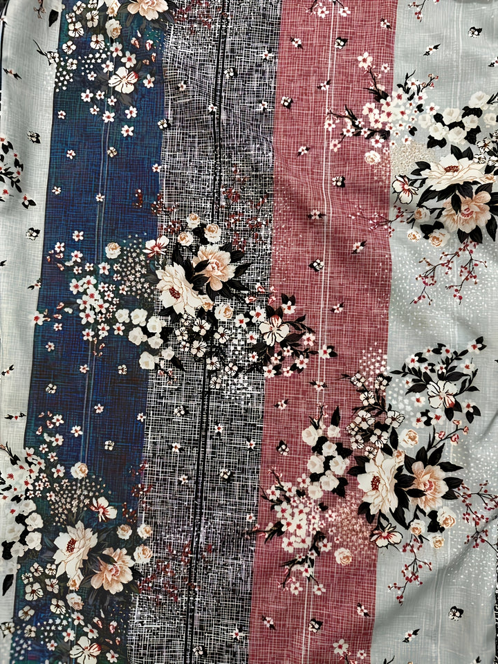 Plus Size Floral Print Overalls