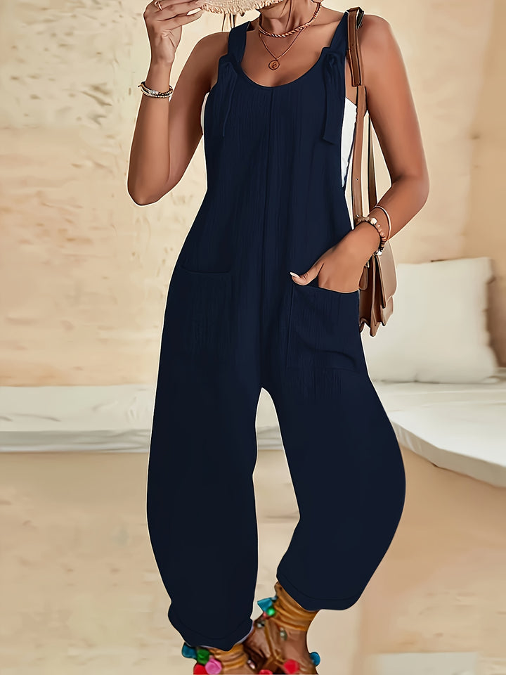 Women’s Casual Fashion Camisole Long Pants Jumpsuit Overalls