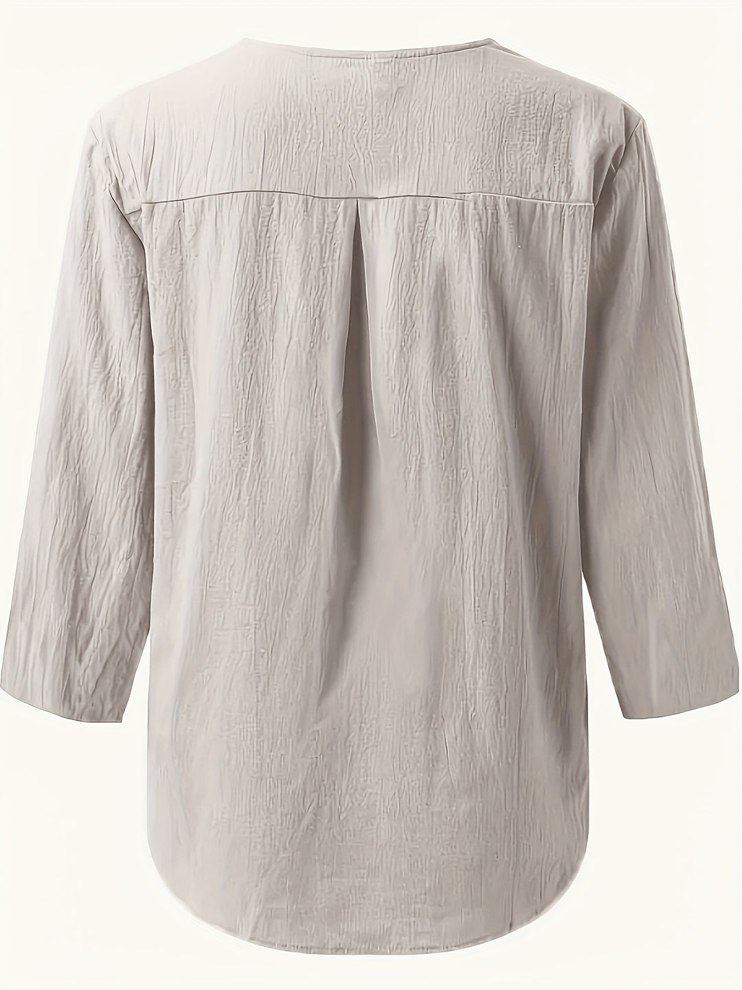 Danny | Oversized V-Neck Loose Blouse