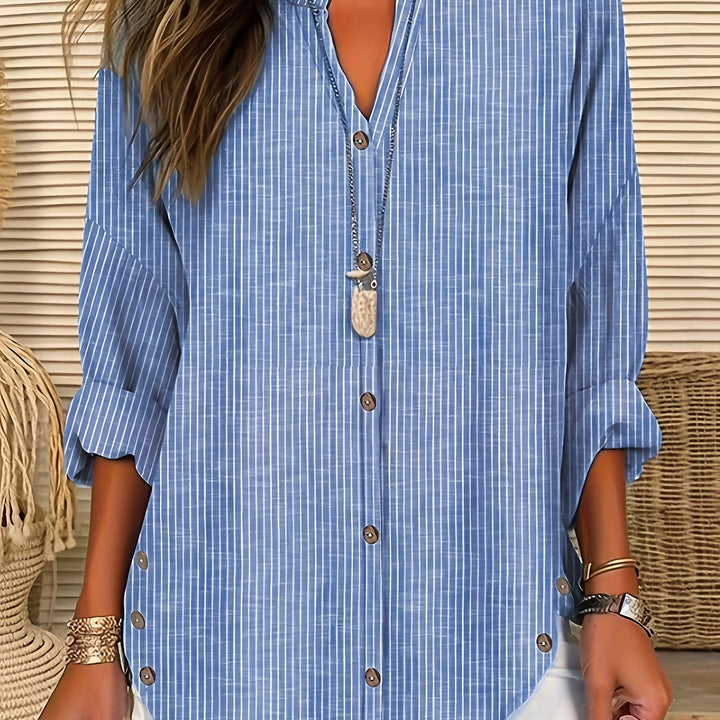 Ella | Striped Loose Long Sleeve