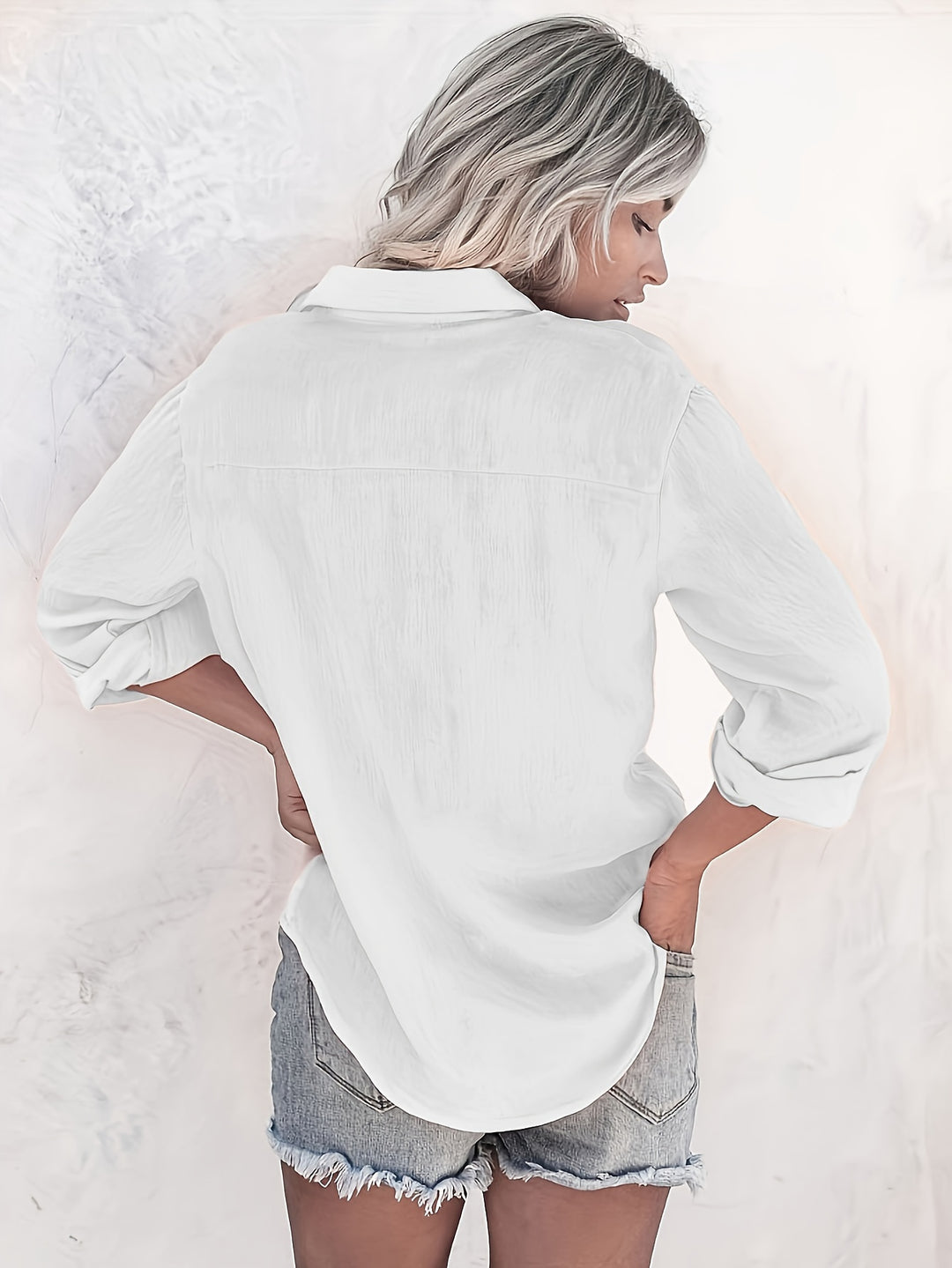 Kate | Long Sleeve Casual Blouse