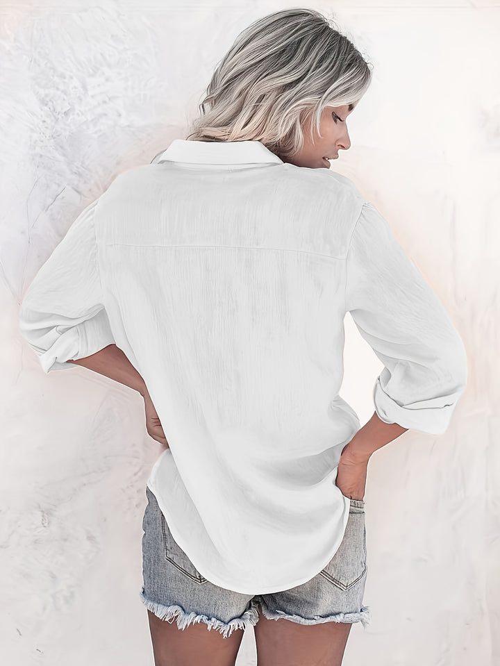 Kate | Long Sleeve Casual Blouse