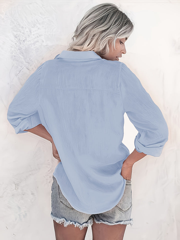 Kate | Long Sleeve Casual Blouse