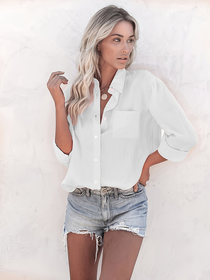 Kate | Long Sleeve Casual Blouse