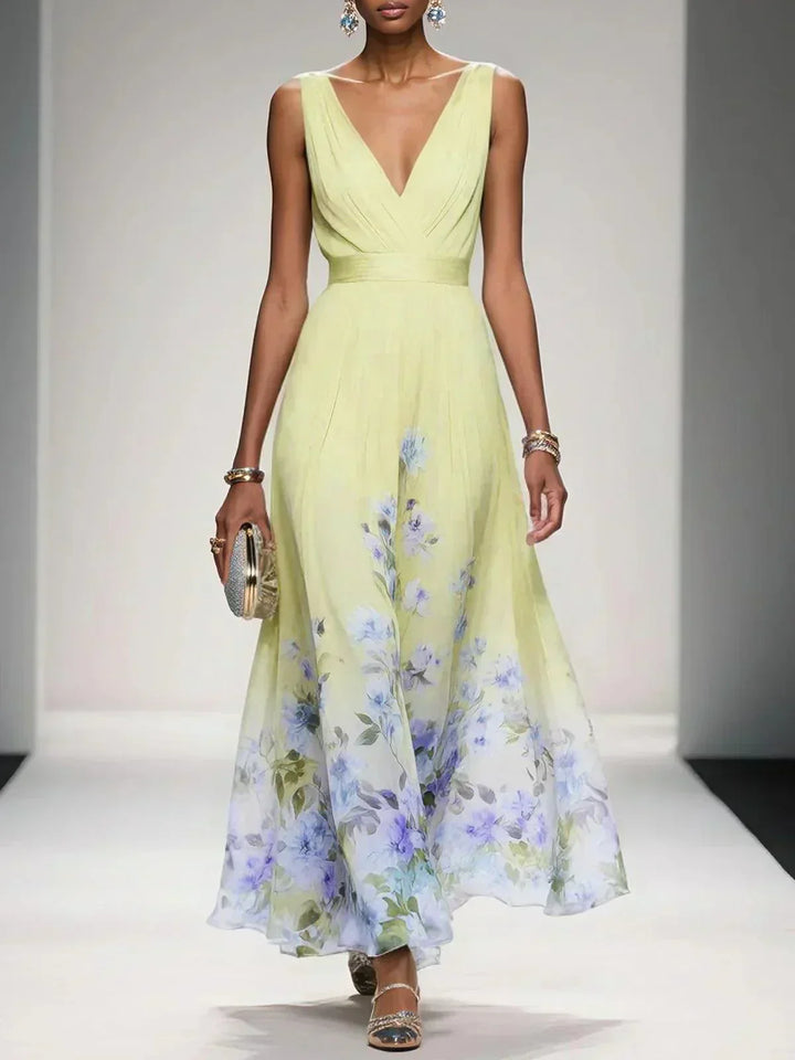 Women's Chiffon Maxi Dress