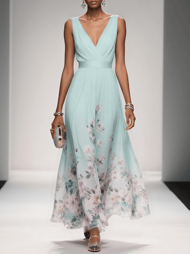 Women's Chiffon Maxi Dress