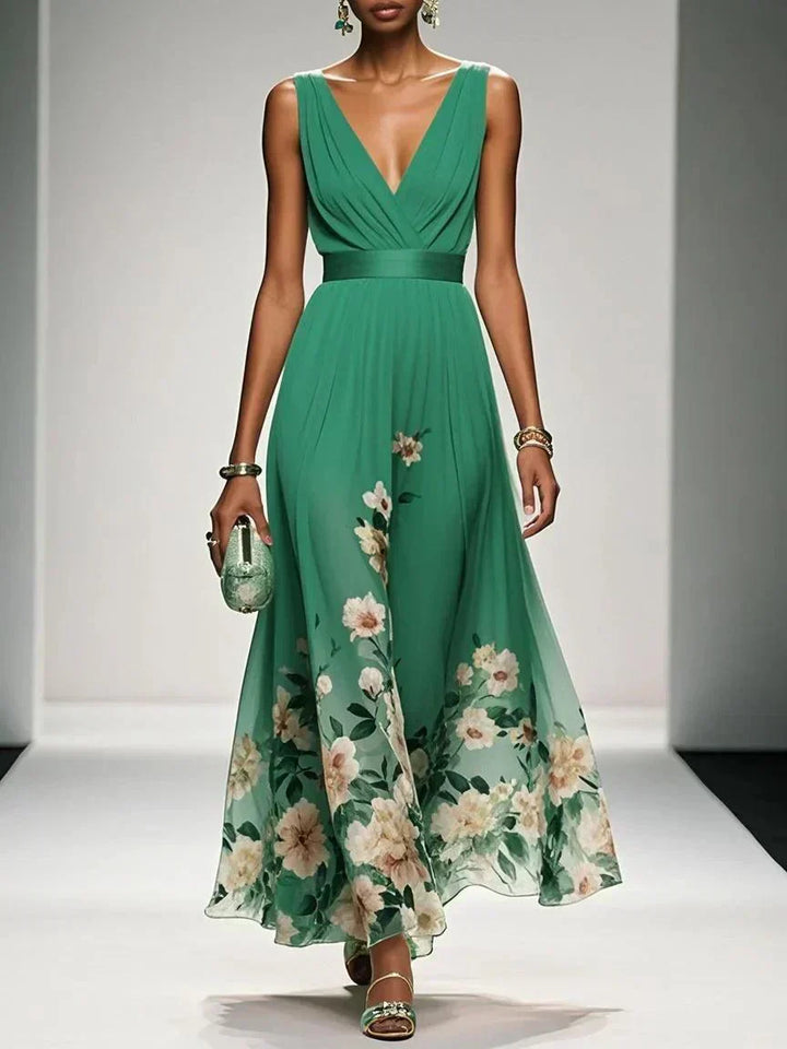 Women's Chiffon Maxi Dress